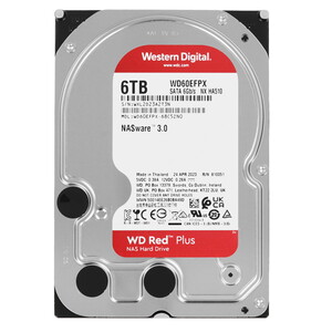 Купить 6 ТБ Жесткий диск WD Red Plus [WD60EFPX] в интернет