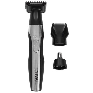Изображение товара Триммер Wahl Travel Kit Delux 5604-616 черный/серебристый компактный для личного ухода