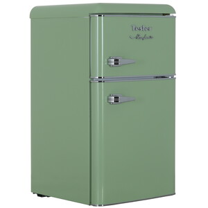 Изображение товара Компактный холодильник Tesler RT-97 зеленый двухкамерный с морозильной камерой