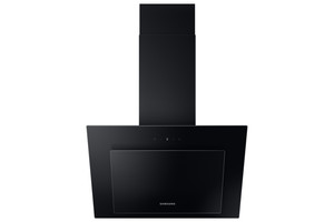 Изображение товара Вытяжка Samsung NK24B3501VB/WT черная наклонная с LED-подсветкой