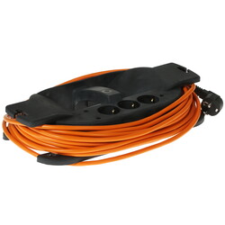 Изображение товара Удлинитель силовой Атлант 80048 оранжевый
