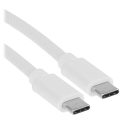 Изображение товара Кабель круглый SBS USB Type-C - USB Type-C серый 2 м