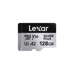 Изображение товара Карта памяти Lexar Professional Silver Plus microSDXC 128 ГБ [LMSSIPL128G-BNANC]