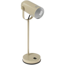 Изображение товара Настольный светильник ЭРА N-117-Е27-40W-BG бежевый