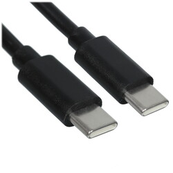 Изображение товара Кабель круглый KingPrice USB Type-C - USB Type-C черный 2 м