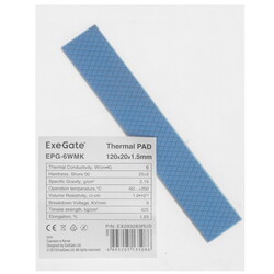 Изображение товара Термопрокладка ExeGate EPG-6WMK [EX293283RUS]