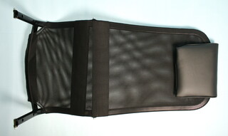 Изображение товара Спинка + Подушка (Подголовник) для офисного кресла DEXP CIO 1D B (Black)