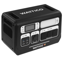 Изображение товара Портативная зарядная станция WATTICO Home 2200 MAX черный