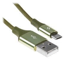 Изображение товара Кабель круглый TTEC micro USB - USB 2.0 Type-A зеленый 1.2 м