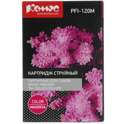 Изображение товара Картридж Комус PFI-120M (2887C001) пурпурный