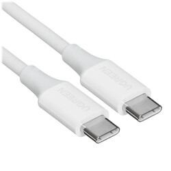 Изображение товара Кабель круглый Ugreen USB Type-C - USB Type-C белый 1 м
