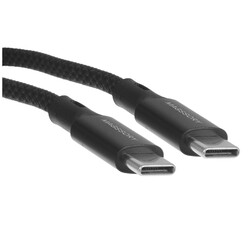 Изображение товара Кабель круглый Magssory USB Type-C - USB Type-C черный 2.4 м