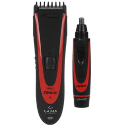 Изображение товара Машинка для стрижки GA.MA R642 - HF + R612 - HF красный/черный