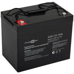 Изображение товара Аккумуляторная батарея для ИБП FinePower AGM 12V 75Ah