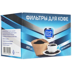 Изображение товара Одноразовые фильтры Top House 181305  коричневый