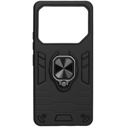 Изображение товара Накладка  DF Armor Case для Tecno POVA 6/ 6 Pro черный