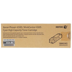 Изображение товара Картридж лазерный Xerox 106R01601 голубой, с чипом