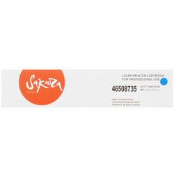 Изображение товара Картридж лазерный SAKURA 46508735 голубой