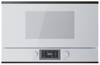 Изображение товара Встраиваемая микроволновая печь Kuppersbusch MR 6330.0 W2 Black Chrome белый