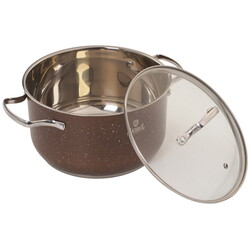 Изображение товара Кастрюля Rashel Стефани R-600z 6 л 24 см коричневый