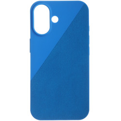Изображение товара Накладка  ONZO Symmetric для Apple iPhone 16 синий