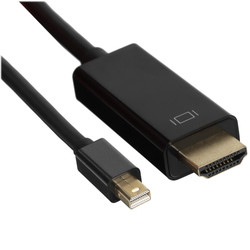 Изображение товара Кабель однонаправленный VCOM HDMI - mini DisplayPort, 1.8 м