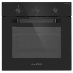 Изображение товара Электрический духовой шкаф Meferi MEO604BK LIGHT черный