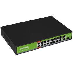 Изображение товара Коммутатор Digma DSP216F-1G-1C-R300