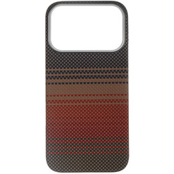 Изображение товара Накладка  KEYRON Carbon для Apple iPhone 17 Pro коричневый