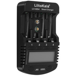 Изображение товара Зарядное устройство LiitoKala Lii-ND4 EU+carcable