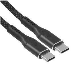 Изображение товара Кабель круглый STATIK USB Type-C - USB Type-C черный 2 м