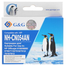 Изображение товара Картридж G&G NH-CN054AN голубой