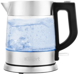 Изображение товара Электрочайник Kitfort KT-647 серебристый