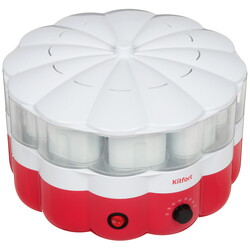 Изображение товара Йогуртница Kitfort КТ-6395 красный