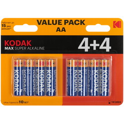 Изображение товара Батарейка Kodak MAX SUPER AA (LR6/ER14505/FR6/R6P)
