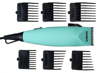 Изображение товара Машинка для стрижки Бердск 5105С зеленый/черный