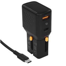 Изображение товара Сетевое зарядное устройство VOLTME VITO EzTravel Universal Travel Plug черный