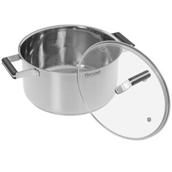Изображение товара Кастрюля Rondell Bayoneta RDS-1808 5.1 л 24 см серебристый