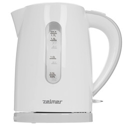 Изображение товара Электрочайник Zelmer ZCK7616S белый