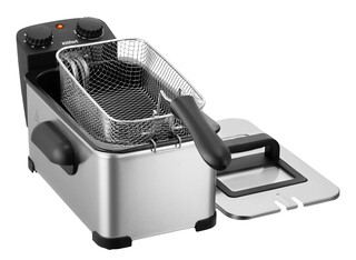 Изображение товара Фритюрница Kitfort КТ-6482 серебристый