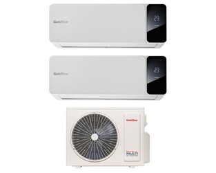 Изображение товара Кондиционер настенный мультисплит-система GoldStar GSA2OI-FM/out-18HN8 + FM/in-09+09HN8 белый