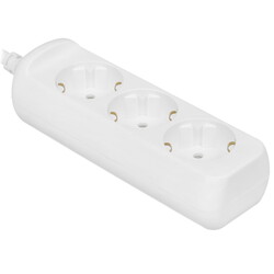 Изображение товара Удлинитель ЭРА U-3e-1.5m-3x1.5 белый