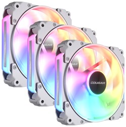Изображение товара Комплект вентиляторов Cougar APOLAR 120 ARGB [CF-APR12HW3-RGB] белый