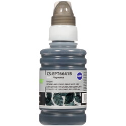 Изображение товара Чернила водорастворимые Cactus CS-EPT6641B матовый черный