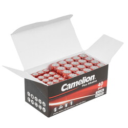 Изображение товара Набор батареек Camelion Plus Alkaline COMBO40 AAA (LR03/FR03), AA (LR6/ER14505/FR6/R6P)