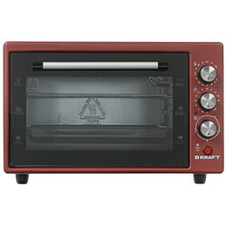 Изображение товара Мини-печь Kraft KF-MO 3804 RKR красный