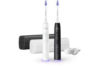 Изображение товара Набор зубных щеток Philips Sonicare HX7419/01 Gentle clean 6500 белый, черный