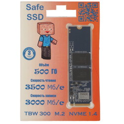 Изображение товара 500 ГБ M.2 NVMe накопитель SafeSSD Standart+ [ST500E19T]