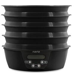 Изображение товара Сушилка для овощей и фруктов MARTA MT-FD1888C черный