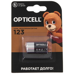 Изображение товара Батарейка Opticell Specialty CR123 (CR123A/DL123A/R123)